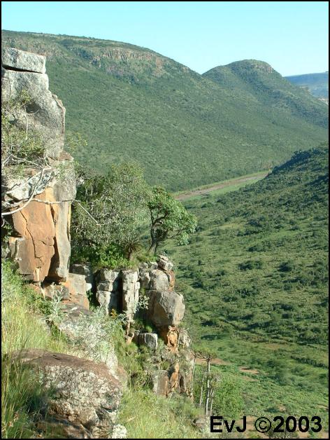 Groot Kei Rivier cliffs